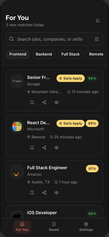 iOS screen 2